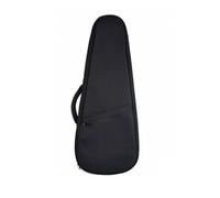 Gralara Estuche de Ukelele Impermeable Acolchado Grueso para Viaje, Negro, 23 Pulgadas