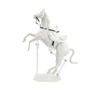 Gralara Figura de Acción de Caballo, Decoración para El Hogar con Estatua Articulada, Figurita de Caballo