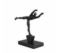 Gralara Figura Humana Hierro Fundido con Relieve Adorno Escritorio Morno Uso Versátil coración l Hogar, 31 12 31cm