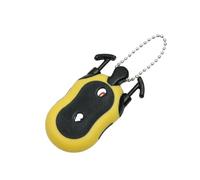 Gralara Golf Scorer de Golf Marcador de Golpes de Puntuación Accesorio de Golf Mecánica de Plástico con Llavero Adecuado para Principiantes y Entrenamientos, Amarillo Y Negro