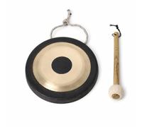 Gralara Gong Metálico Gong con Ceremonial Percusión para Percusionistas, Meditación, Santuarios, 12 Pulgadas