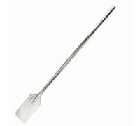 Gralara Herramienta Mezcladora Sólida Acero Inoxidable Multiusos Herramienta Mezcladora Acero Inoxidable Versátil Cuchara para Cocinas Comerciales, 100CM