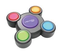 Gralara Juego de Memoria Electrónico Juguete de Entrenamiento Puzzle Secuencia de Luces Juego Sensorial Material Plástico Suave Adecuado para Niños de 3 a,