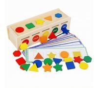 Gralara Juguete con Bloques Interactivo | Mental, Clasificador Formas, Colorido, Juguete Clasificación Formas, para Casa, Estilo A