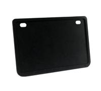 Gralara Marco de Matrícula de Motocicleta Personalización Soporte Estándar Placa Instalación Fácil para Vehículo, Negro