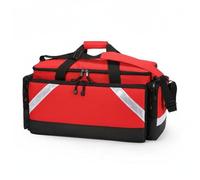 Gralara Mochila de Impermeable Bolsa Médica Emergencias Botiquín Paramedico Maletín Organización Acceso Rápido Material Oxford 1200D Adecuada para Paramédicos, Rojo