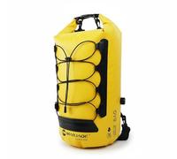 Gralara Mochila Estanca Aislada Forro Plateado Bolsa Seca 20 Litros Sellado Sellado Equipo Al Aire Libre para Rafting, Amarillo, Amarillo, Talla Única 20L