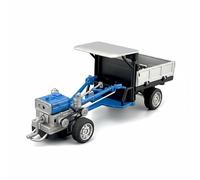 Gralara Molo Tractor Manual 1:32 Coleccionable Tractor 1:32 Interior Tallado para Colección, Azul