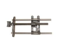 Gralara Mordaza Banco con Palanca Resistente Tornillo Banco Ajustable Herramienta para Aficionados Al Bricolaje, 10.5 Pulgadas
