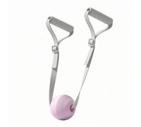 Gralara Pelota Masaje con Correas Portátil | xturizada, Bola Automasaje con, para Casa, portistas, Oficinistas, Morado