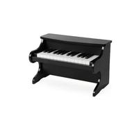 Gralara Piano Madera para Niños Interactivo | Aprendizaje Musical Temprano, Piano Juguete, receptivos Al Tacto, Teclado, para Guardería, Negro