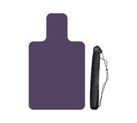 Gralara Pilates Reformer Mat Colchoneta para Ejercicio Portátil Antideslizante Tapete Absorbente de Sudor con Textura de Suede Y Goma para Protección de Equip, Violeta