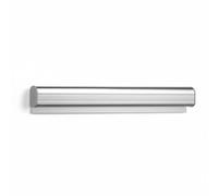 Gralara Portapapeles de Aluminio Soporte para Tickets Barra de Menús Organizador de Órdenes Mecanismo Material Metálico Adecuado para Cocina Profesional Cafetería Área de Restaurantes, 50CM