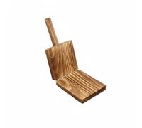 Gralara Prensador de Mezcla Manual Acero Inoxidable 304 Antiadherente para Cocineros Caseros, Cocina, L, Carbonizado