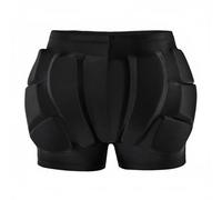 Gralara Protector de Cadera Infantil Shorts Deportivos con Almohadillas Protección de Transpirable Diseño Ergonómico Adecuados para Principiantes Patinaje , Negro , XS/130 Apto para 110-125cm