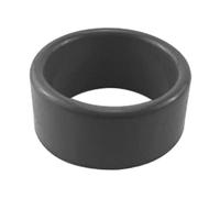 Gralara Protector de Inserto para Soporte de Caña de Pescar Tubo de Goma Accesorio Portátil de Reemplazo para Yate Adecuado para Deportes ACU, Negro