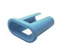 Gralara Protector de Patas de Escritorio con Topes para Muebles Inserto Ovalado Antideslizante y Silencioso Evita Marcas en el Suelo en PVC y PE Adecuado para, Azul Cielo 30x60-25x50