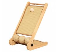 Gralara Rascador Vertical Sisal Protege Muebles Panel Rascador Pie Ahorra Espacio Torre Rascadora