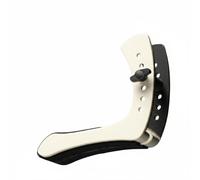 Gralara Reposapierna de Guitarra Ergonómico Accesorio Musical la Fatiga para Principiantes, Concierto, Blanco, Blanco Porcelana, Clásico