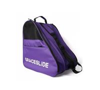 Gralara Skating Storage Case Mochila para Patines Bolsa Portaequipaje Deportivo Organizador con Malla Transpirable y Fondo Antidesgaste Adecuada para Niños y Adultos Entrenamiento y Viajes, Morado