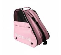 Gralara Skating Storage Case Mochila para Patines Bolsa Portaequipaje Deportivo Organizador con Malla Transpirable y Fondo Antidesgaste Adecuada para Niños y Adultos Entrenamiento y Viajes, Rosa