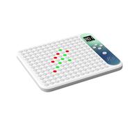 Gralara Smart Juego de Mesa Electrónico Tablero Inteligente 40 Modalidades Juego Cinco en Línea en Línea Portátil Silicona Seguro Sonido para Niños