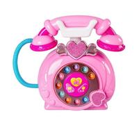 Gralara Teléfono Juguete con Interactivo, Color to 1 | Educativo, Teléfono Juguete con Auricular, Didáctico, para Guarría, Niños Pequeños