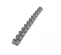 Gralara Tira de Contacto Conductor para Teclado Musical con Silicona Y Carbonados para PSR-550 PSR-700 Korg PA Mejora de Producción, 3 piezas