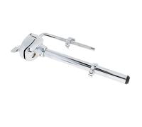 Gralara Tom Drum Brazo Soporte Rack Percusión Accesorio Instrumento Metálico Fácil de Instalar Adecuado para Bateristas Estudio Ensayos Conciertos 310mm