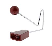Gralara Vibraslap Percusión Instrumento Musical de Madera para Niños Juguete Manual con Cámara Rotativa Adecuado para Educación Artística Exploración