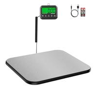 GRAM PRES Báscula de correo digital con pantalla LCD para paquetes, equipaje, oficina de correos y perros, 440 lbs/10 g, incluye batería y cable USB