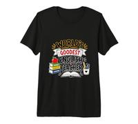 Gramática ingeniosa del Profesor de inglés más Bueno del Mundo Divertido Camiseta Premium