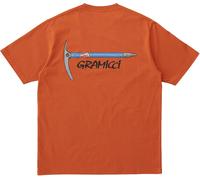 Gramicci - Camisetas - Ice Axe Tee Burnt Orange - Talla S - Naranja Naranja S