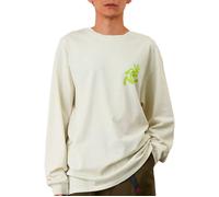 Gramicci - Camisetas - Running Man LS Tee Pigment Dyed Natural Pigment - Talla L - Beige Beige L