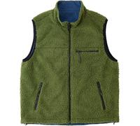 Gramicci - Ropa para Mujer - Reversible Sherpa Vest Olive Dusty Navy para Mujer - Talla M - Caqui Caqui M