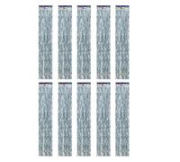 Gramigg 10pcs Tinsel Fringe Garland Pet Pet De Navidad Decoraciones La Ventana La Fiesta Fiesta Funcional Basas Boda Cadena