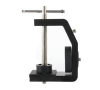 Gramigg Abrazadera de mesa de aluminio para cámaras, luces y más con agujeros de rosca de 1/4 pulgadas, soporte de escritorio, abrazadera de clip C, abrazadera de escritorio para cámara