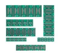 Gramigg Adaptadores IC portátiles MSOP10 SOT23 SOP8 16 24 28 para múltiples tipos de paquetes, adaptadores de placa de circuito portátil para depuración de campo