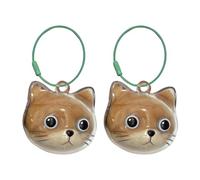 Gramigg Caja de recuerdos conmemorativa de pelo de mascotas, llaveros, colección de pieles de gatos, contenedor de almacenamiento decorativo, estuche de almacenamiento de piel de gato