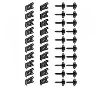 Gramigg Clip De Guardabarros Automático Compatible con Varios Vehículos Soporte Tornillo con Arandela En U Construcción Metal Resistencia Sujeción Segura Retenedores Vehículos