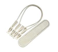 Gramigg Conjunto Tradicional De La Pulsera PU Con Accesorios Manejo Cuerdas 78 Cm Para Bolsas Únicas Muñeca Estilo Retro.