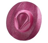 Gramigg Decoraciones de fiesta de vaquera, sombrero de copa pequeño brillante, pequeñas gorras superiores de Halloween, accesorios de Halloween, suministros de decoración de vacaciones