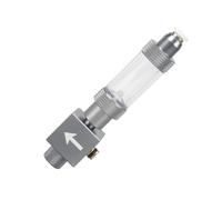 Gramigg Difusor de CO2 para acuarios, controlador de contador de burbujas desmontable con construcción estable para peceras
