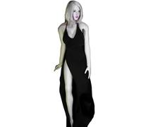 Gramigg Elegante vestido largo de noche de 1/6 figuras, vestido de muñeca para fotografía, esencial para figuras de acción, vestido de fiesta