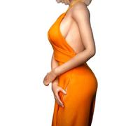 Gramigg Elegante vestido largo de noche de 1/6 figuras, vestido de muñeca para fotografía, esencial para figuras de acción, vestido de fiesta