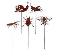 Gramigg Estilos Vintage Decoraciones Artísticas De Jardín Hierro Esculturas Animales Oxidados Durabilidad Adornos Hechos A Mano Esculturas Animales Antiguos