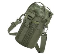 Gramigg Funda multiusos para botella de agua con correa desmontable y bolsas de acceso rápido producidas para entusiastas de la aventura, organizadores de contenedores de bebidas a prueba de fugas