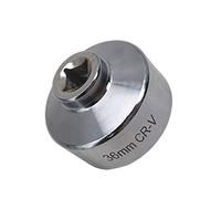 Gramigg Llave de vaso de 36 mm, removedor de tapa de accionamiento de 3/8 pulgadas, perfil bajo para llaves de garaje, llave inglesa ajustable