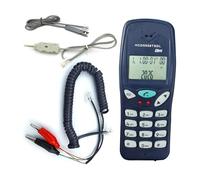 Gramigg Máquina de comprobación de línea de comunicación de circuito telefónico portátil, comprobador de telecomunicaciones, línea de ingeniería, red profesional, herramienta de diagnóstico telefónico