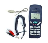 Gramigg Máquina de comprobación de línea de comunicación de circuito telefónico portátil, comprobador de telecomunicaciones, línea de ingeniería, red profesional, herramienta de diagnóstico telefónico